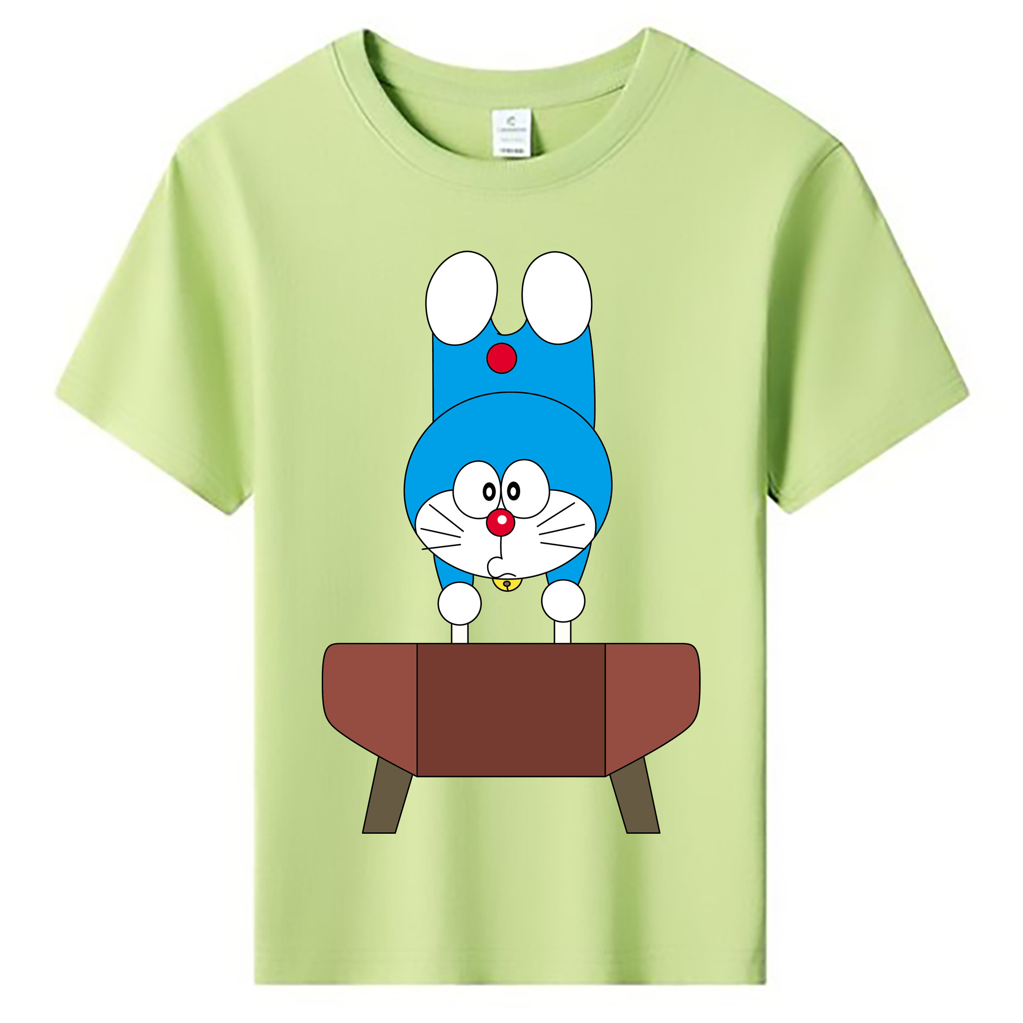 （画像用） ドラえもん Doraemon 綿100％キッズTシャツ（フロントプリント）